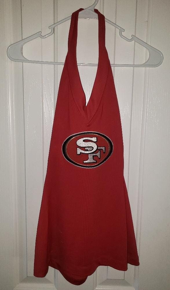 49ers halter top NFL team apparel medium